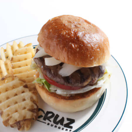 [GCB] Gorgonzola & Celery Burger ( ｺﾞﾙｺﾞﾝｿﾞｰﾗｾﾛﾘﾊﾞｰｶﾞｰ )