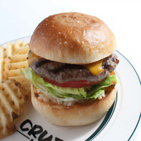 [CB] Cheddar Cheese Burger ( ﾁｪﾀﾞｰﾁｰｽﾞﾊﾞｰｶﾞｰ )