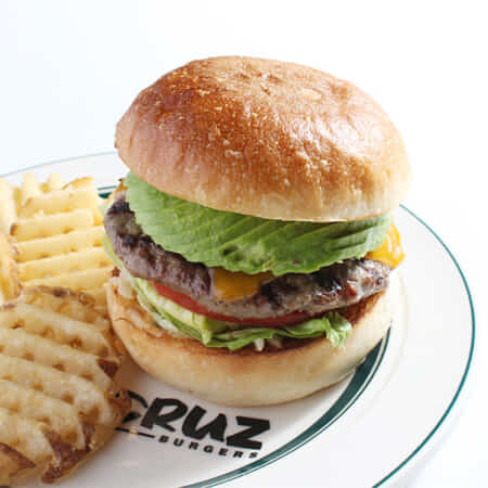 [ACB] Avocado & Cheese Burger ( ｱﾎﾞｶﾄﾞﾁｰｽﾞﾊﾞｰｶﾞｰ )